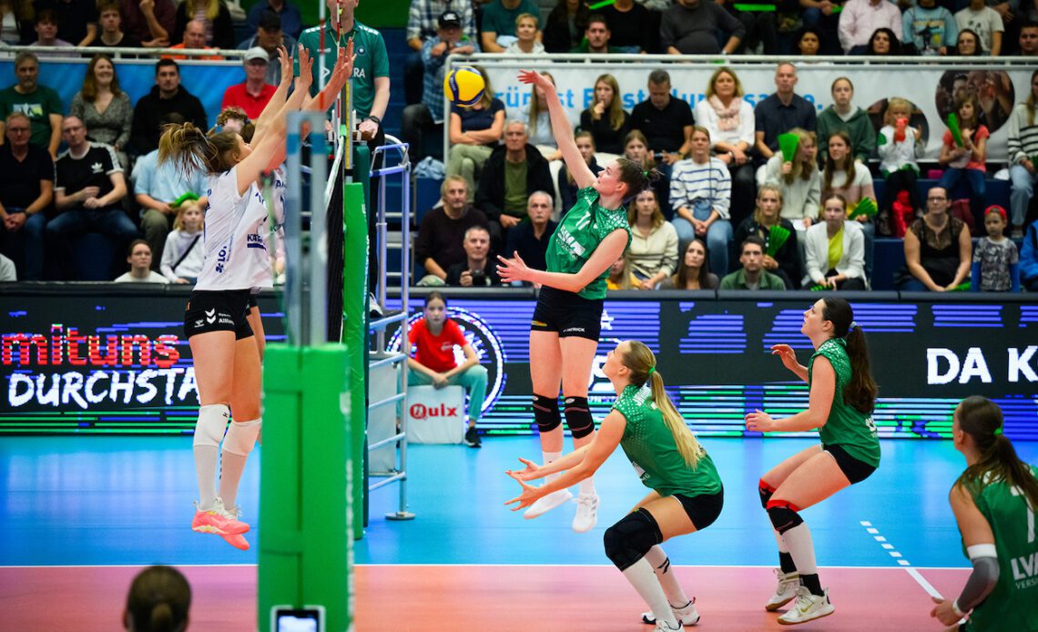 WorldofVolley :: German Women's Bundesliga Round-up: Stuttgart and Schwerin Shine