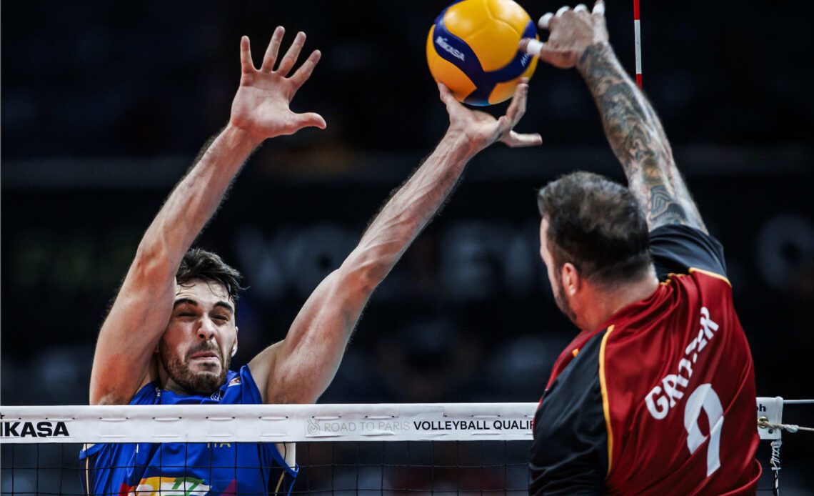 WorldofVolley :: Olympic Qualifiers Pool A: Germany Stuns Italy after Taking Down Brazil in Rio's Olympic Qualifying Tournament