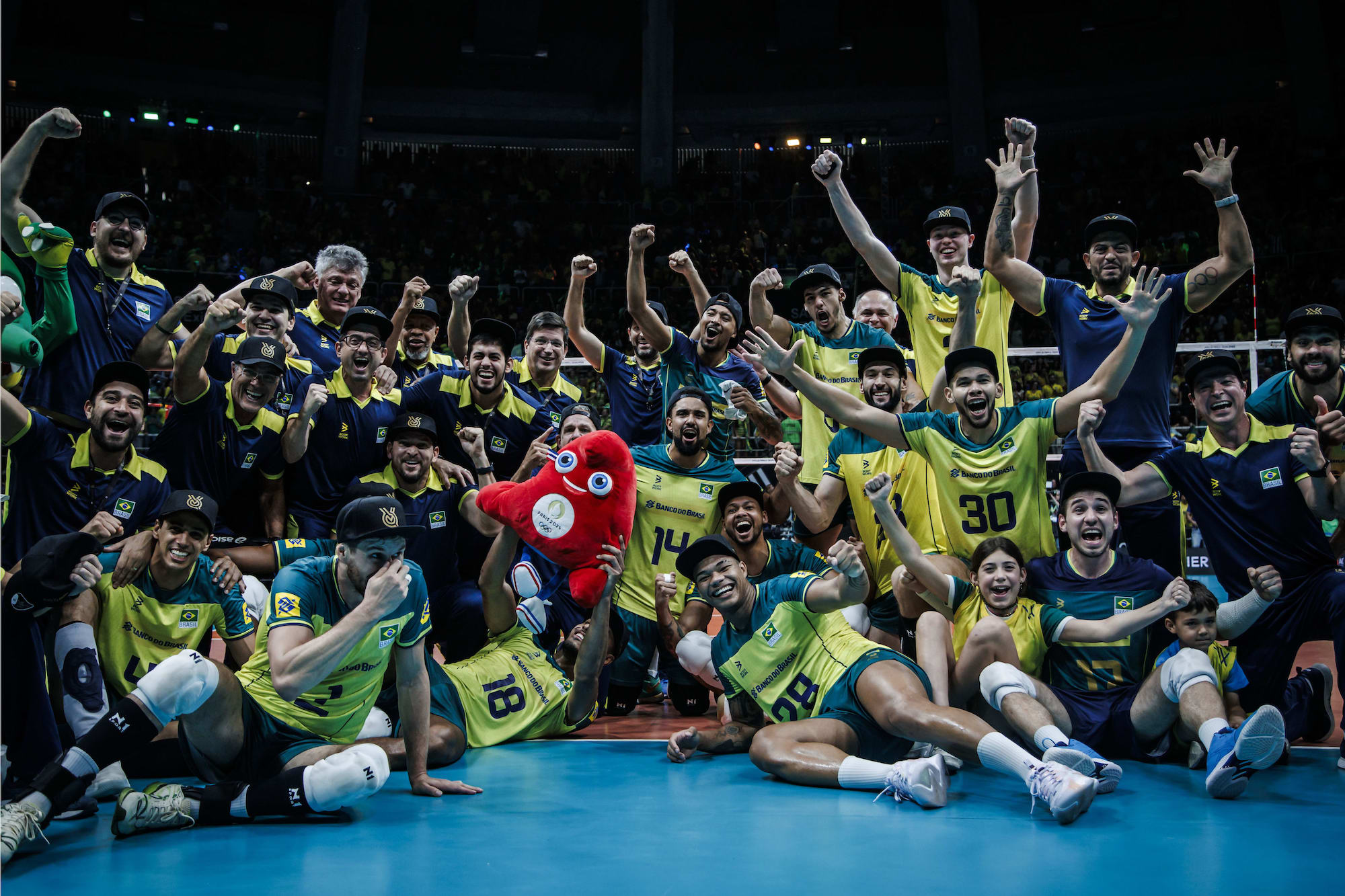 WorldofVolley :: Olympic Qualifiers Pool B: Brazil Beats Italy To ...