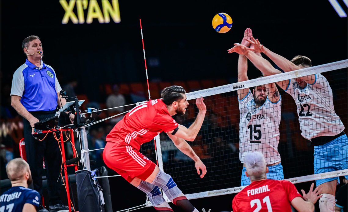 WorldofVolley :: Olympic Qualifiers Pool C: Poland Dominates Argentina; Canada and Belgium Shine