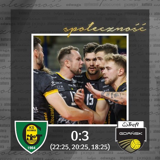 WorldofVolley :: POL M: Trefl Gdańsk Secures Victory Over GKS Katowice in PlusLiga Opener