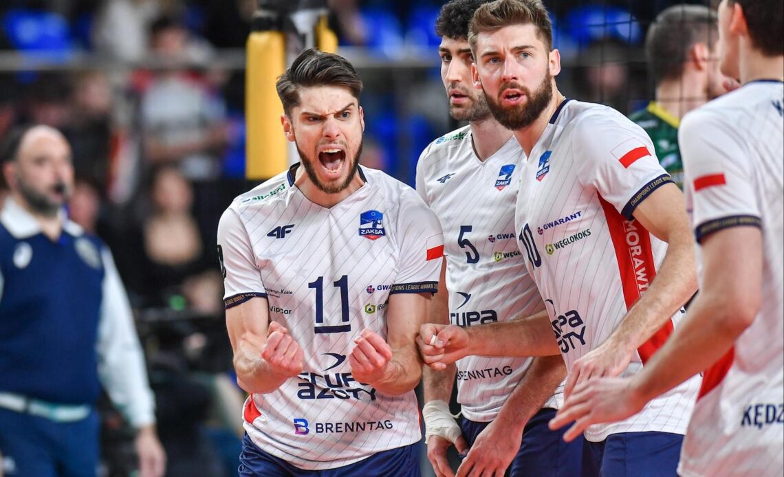 WorldofVolley :: POL M: ZAKSA Victorius Against PGE Skra, Cuprum Lubin Defeated Barkom