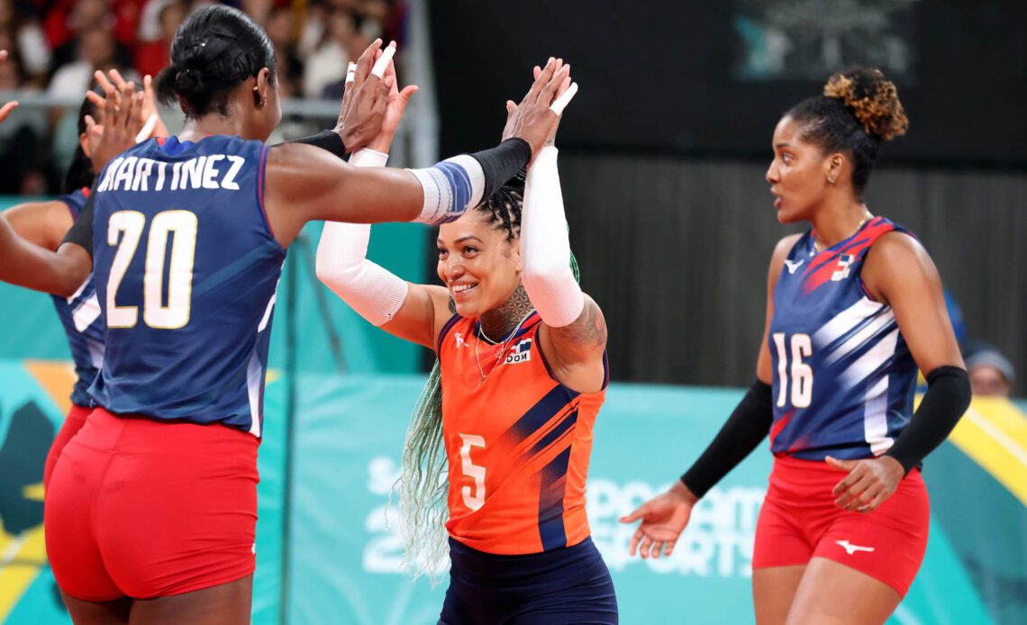 WorldofVolley :: Pan American Games 2023 W: Day 2 Volleyball Roundup