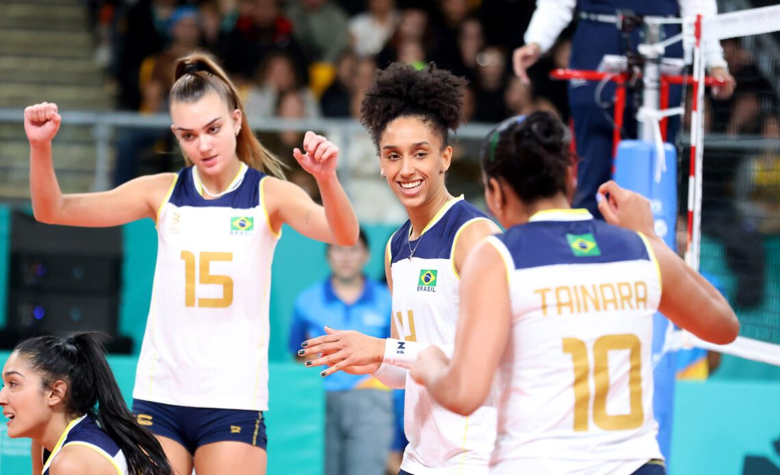 WorldofVolley :: Pan American Games W: Brazil Advance to Semifinals, Argentina Clinch 2nd Place in Pool A 