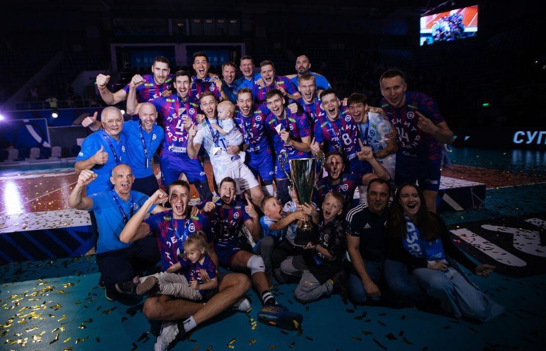 WorldofVolley :: RUS M: Zenit-Kazan Clinches Ninth Super Cup Title with Decisive Win Over Dynamo Moscow