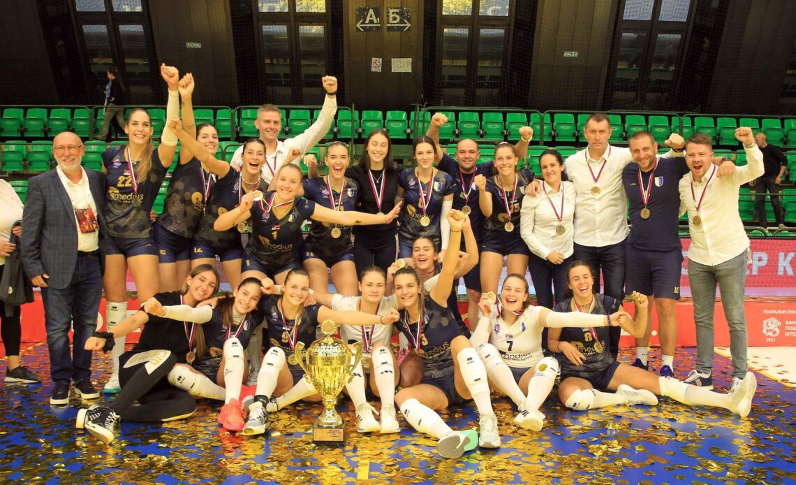 WorldofVolley :: SRB W: Jedinstvo Stara Pazova Clinches Serbia's 2023 Super Cup