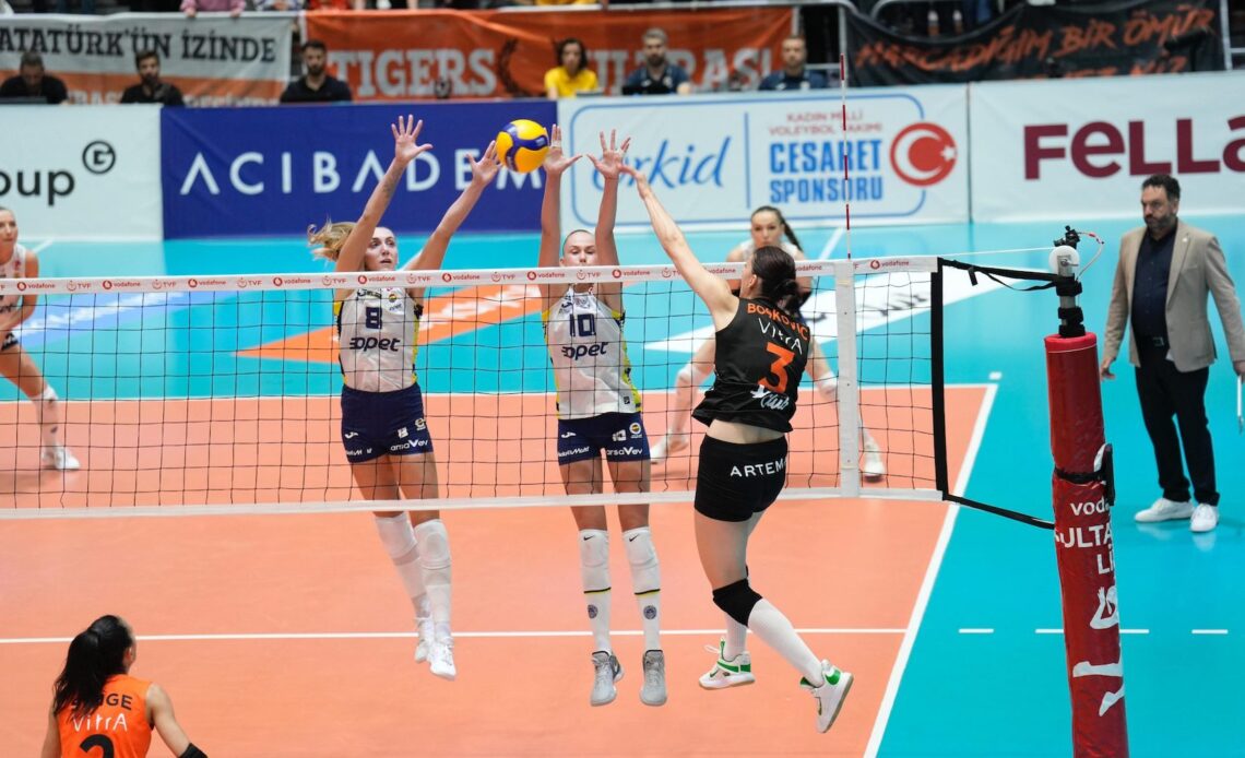 WorldofVolley :: TUR W: Surprises and Drama in Sultanlar League's Second Round