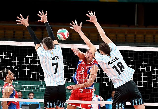 WorldofVolley :: Victorious Start for Hosts and Defending Champions at Santiago Pan American Games