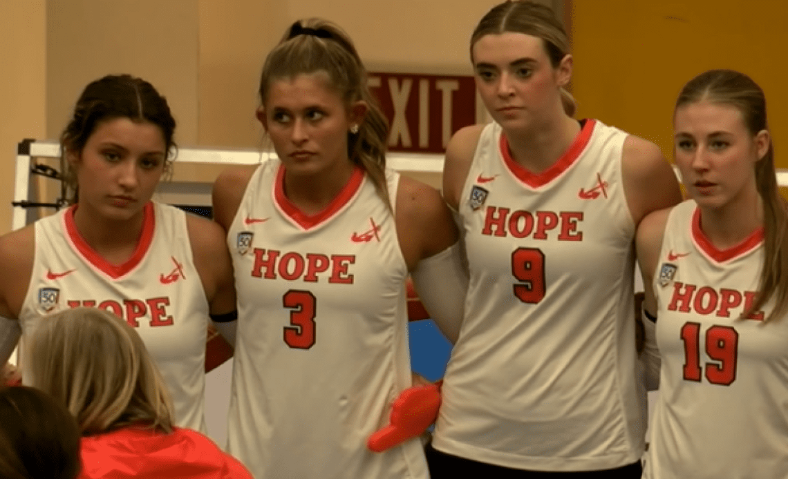 2023 DIII women's volleyball quarterfinal: Johns Hopkins vs. Hope full replay