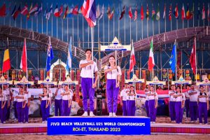 BEACH VOLLEYBALL U21 WORLDS IN ROI ET KICK OFF WITH FANTASTIC OPENING CEREMONY