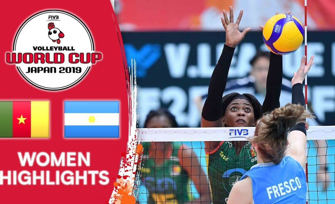 CAMEROON vs. ARGENTINA - Highlights | Women's Volleyball World Cup 2019