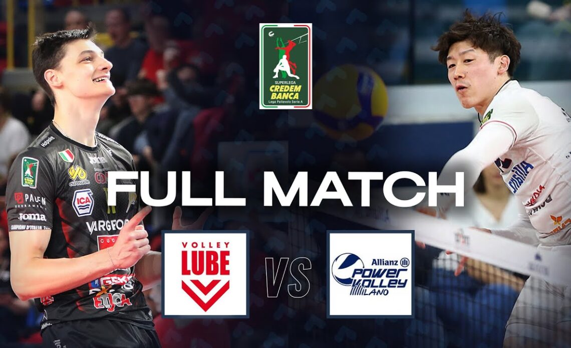 Cucine Lube Civitanova vs. Allianz Milano - Full Match | Playoffs 2022/23 | Supercoppa 2022
