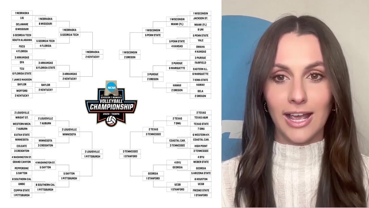 Every Game Predicted In The 2023 NCAA Women's Volleyball Bracket - VCP ...