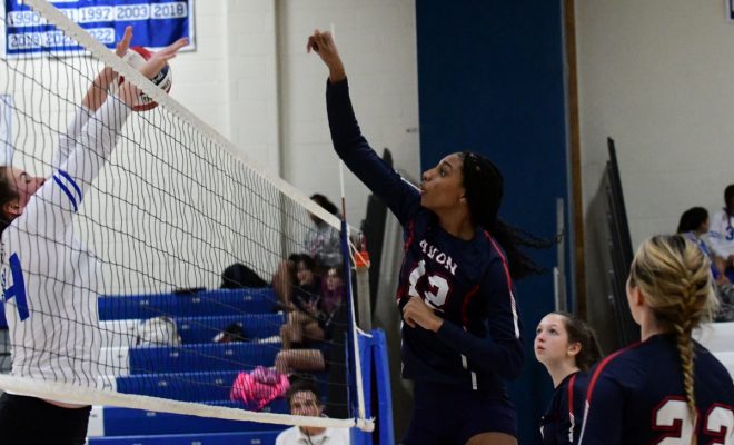 Gallery CIAC Girls Volleyball: Focused on Avon at Hall – Part 2