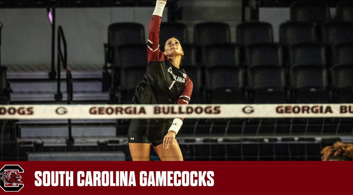 Gamecocks Fall in Four Sets at Georgia – University of South Carolina Athletics