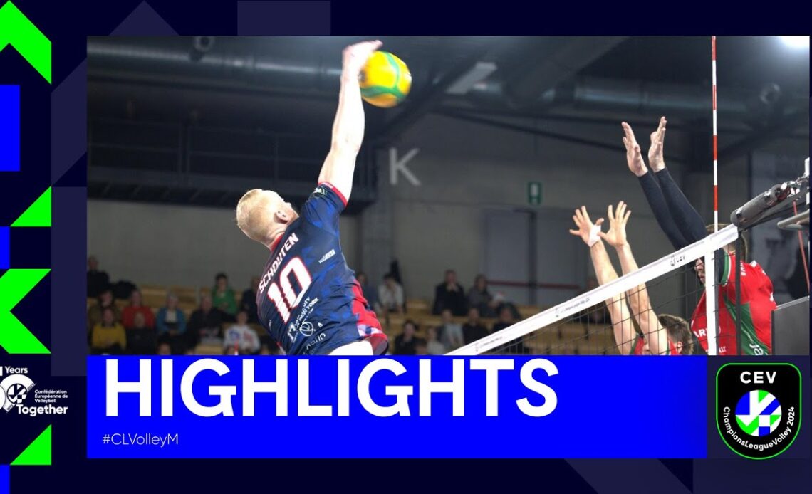 Greenyard MAASEIK vs. VK Lvi PRAHA I Match Highlights I CEV Champions League Volley 2024