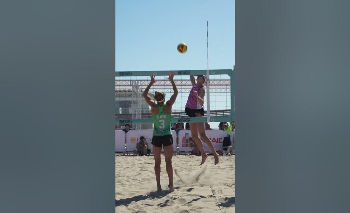 Indoor Volleyball Olympian vs Beach Volleyball Olympian | Carli Lloyd vs Kelly Cheng #volleyball