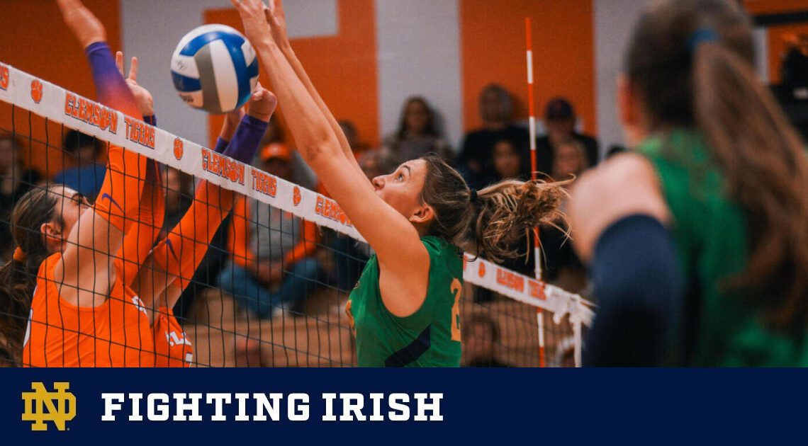 Irish Fall in Four at Clemson – Notre Dame Fighting Irish – Official Athletics Website