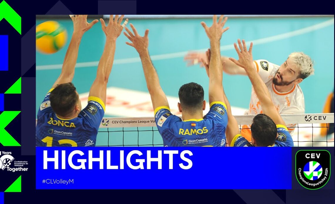 JASTRZEBSKI Węgiel vs. Guaguas LAS PALMAS - Match Highlights