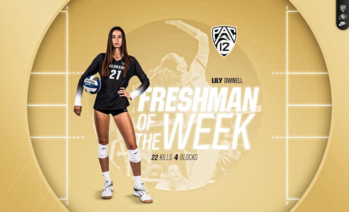 Lily Dwinell Tabbed Pac-12 Freshman of the Week