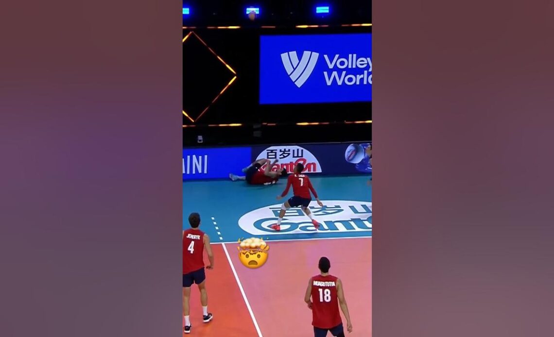 MOST EPIC SAVE in Volleyball!!! 😱