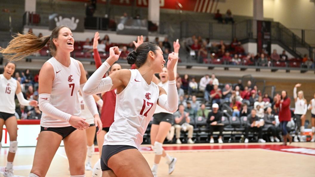 Ninth-ranked Cougs return favor, reverse sweep Trojans to close out weekend
