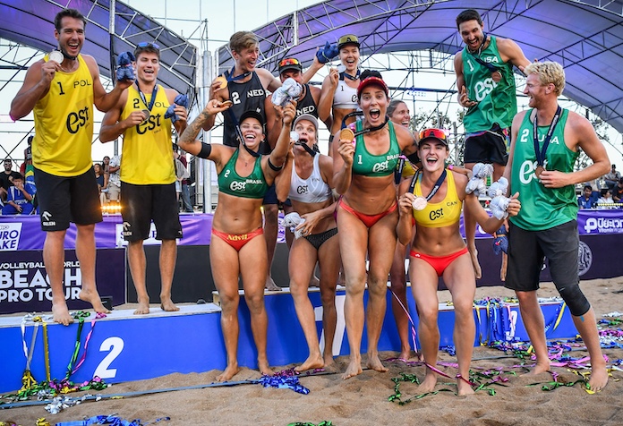 Olympic Beach Volleyball Rankings, updated 11/20