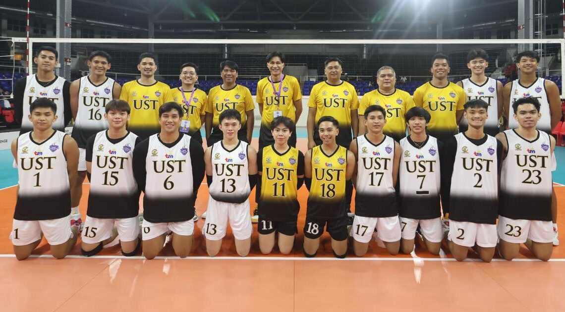 UST SLAYS CIGNAL IN MEN’S FINAL, SAINT BENILDE WINS WOMEN’S TROPHY AT PNVF CHALLENGE CUP