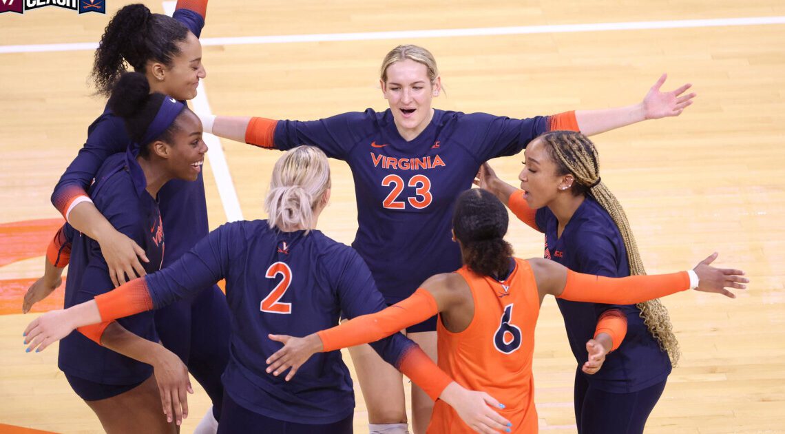 Virginia Volleyball | Virginia Travels to Virginia Tech to Conclude 2023 Slate