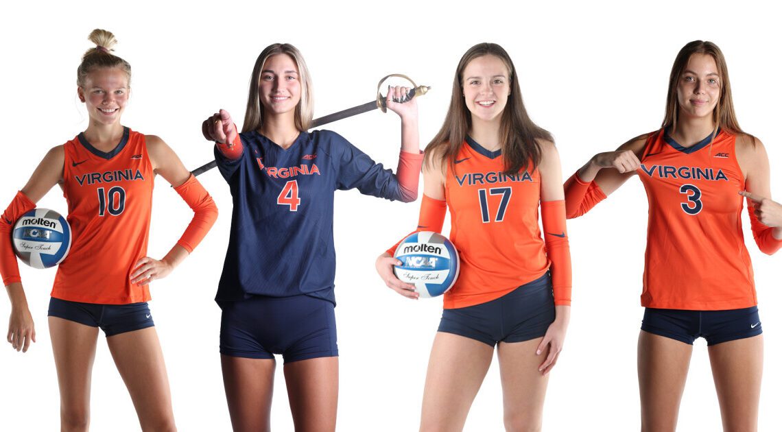 Virginia Volleyball || Virginia Volleyball Adds Four on Signing Day