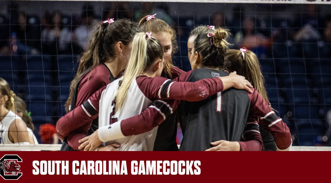 Volleyball Drops Road Finale in Four Sets at Florida – University of South Carolina Athletics