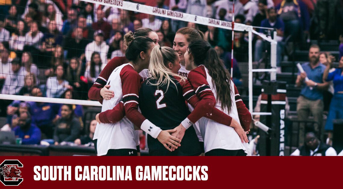 Volleyball Travels to Georgia for Friday Night Matchup – University of South Carolina Athletics