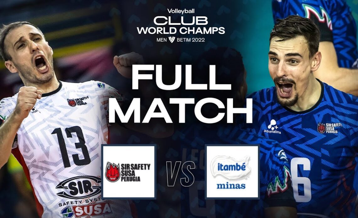 WHO WILL GET TO THE FINALS? | Perugia vs. Minas - Semi Final | Men’s Club World Champs 2022