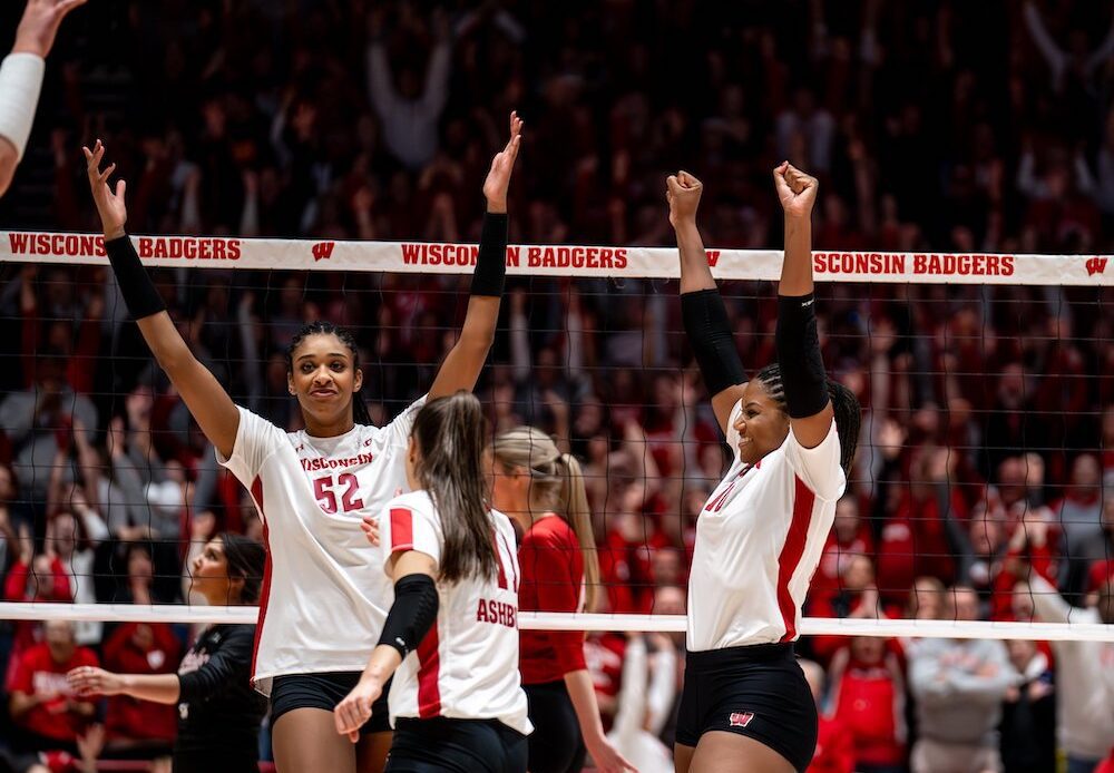 Wisconsin hands No. 1 Nebraska volleyball its first loss of the 2023 season