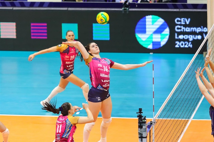 Women’s pro report: Americans lead the way in CEV Champions League, Cup