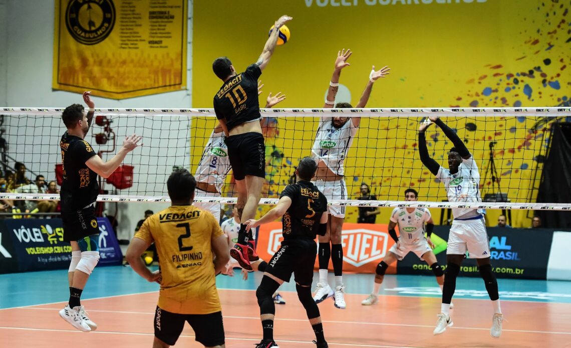 WorldofVolley :: BRA M: Sada Cruzeiro Dominates Vedacit Guarulhos with 3-0 Victory