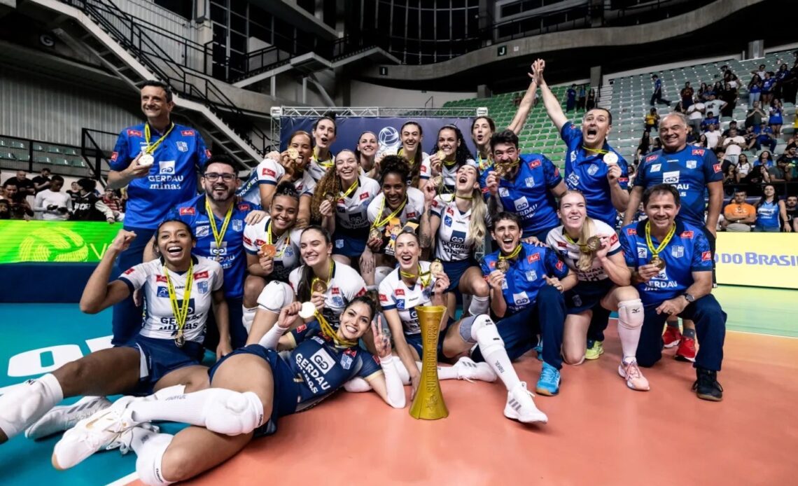 WorldofVolley :: BRA W: Gerdau Minas Triumphs in Brazilian Super Cup Showdown