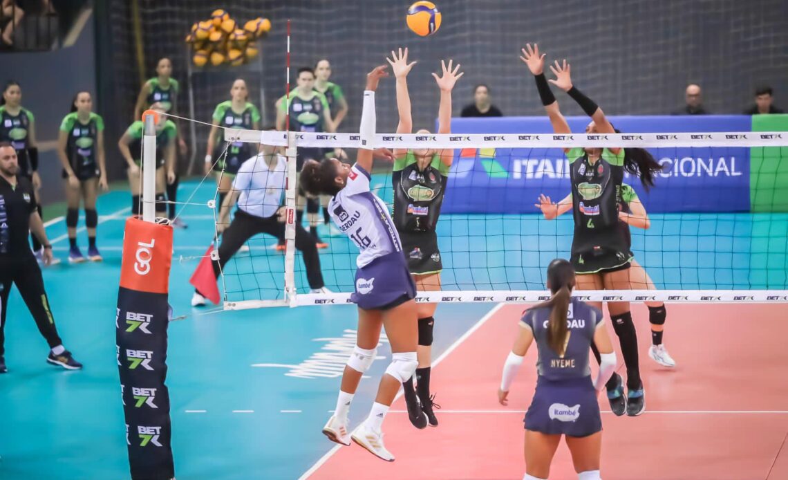 WorldofVolley :: BRA W: Sesi Bauru and Gerdau Minas Secure Victories