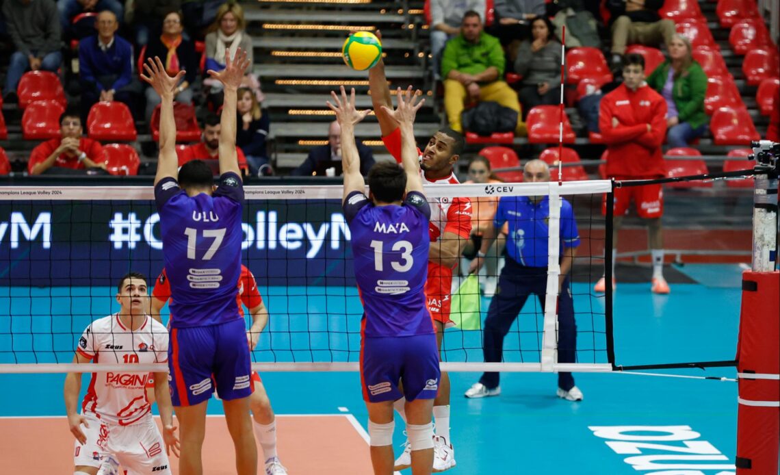WorldofVolley :: CEV CL M: Piacenza Suffers Defeat in Champions League Debut