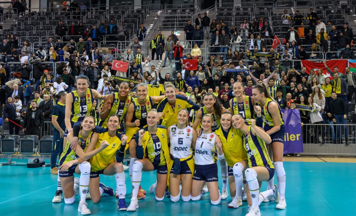 WorldofVolley :: CEV CL W: Fenerbahce and Stuttgart Triumph in CEV Champions League Pool Stage Round 3