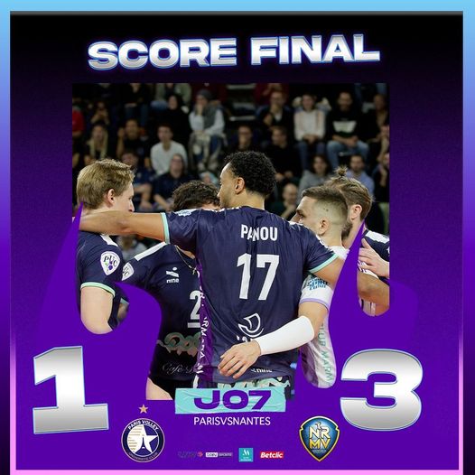 WorldofVolley :: FRA M: Nantes-Rezé Triumphs in Paris, Seizes Temporary Lead in Marmara SpikeLigue