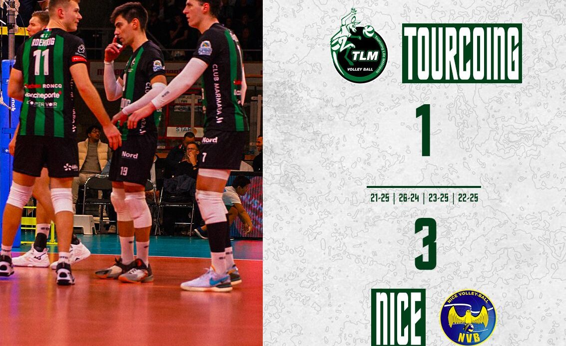 WorldofVolley :: FRA M: Nice Shocks Tourcoing with Impressive Victory in Marmara SpikeLigue
