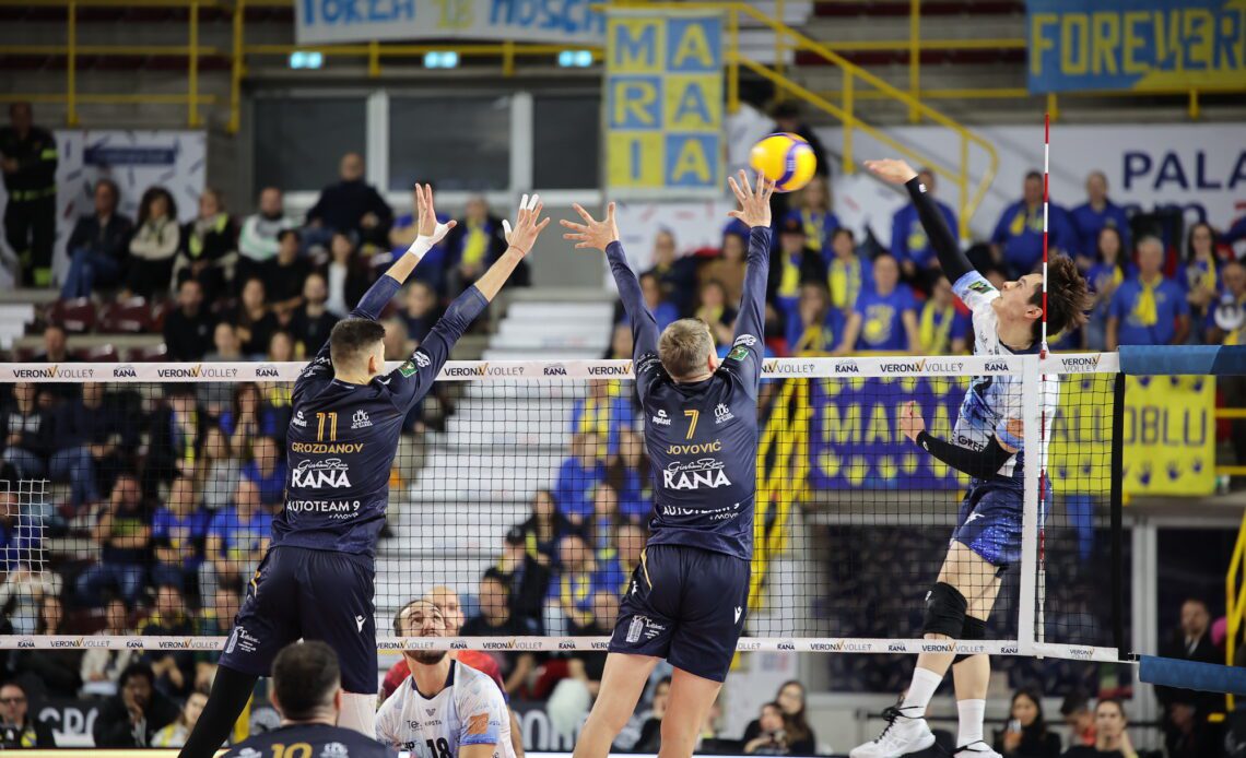 WorldofVolley :: ITA M: Monza Secures Victory Over Verona in SuperLega 5th Round Match