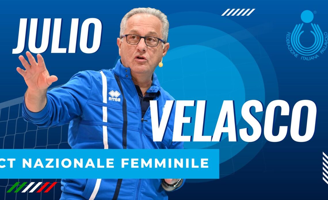 WorldofVolley :: ITA W: Julio Velasco Appointed Head Coach of Italy's Women's National Team