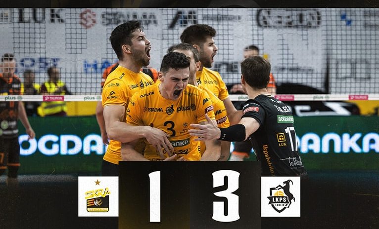 WorldofVolley :: POL M: PGE GiEK Skra Bełchatów Falters Against Bogdanka LUK Lublin in PlusLiga Showdown