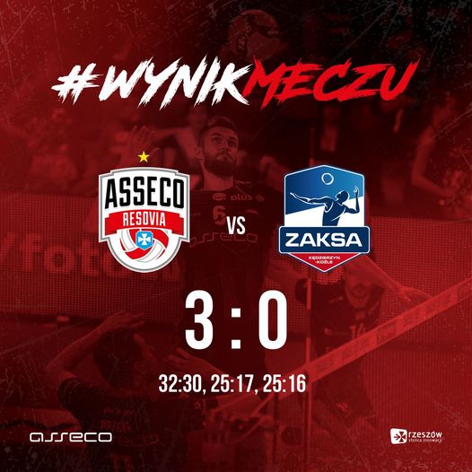 WorldofVolley :: POL M: Resovia Triumphs Over ZAKSA in PlusLiga Round 5