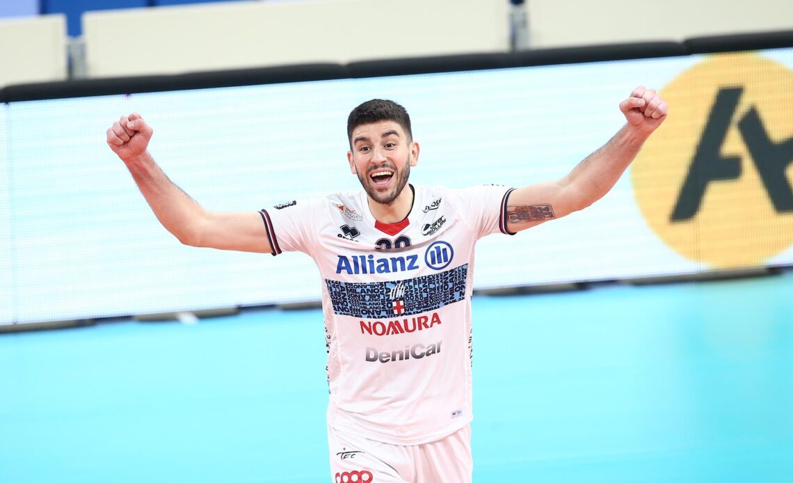 WorldofVolley :: Petar Dirlic of Allianz Milano Welcomes Baby Girl, Misses CEV Cup Match