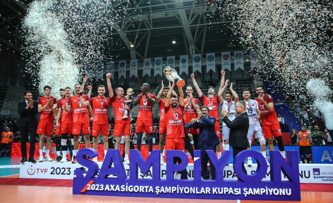 WorldofVolley :: TUR M: Ziraat Bankkart Clinches the 2023 Men's Turkish Super Cup