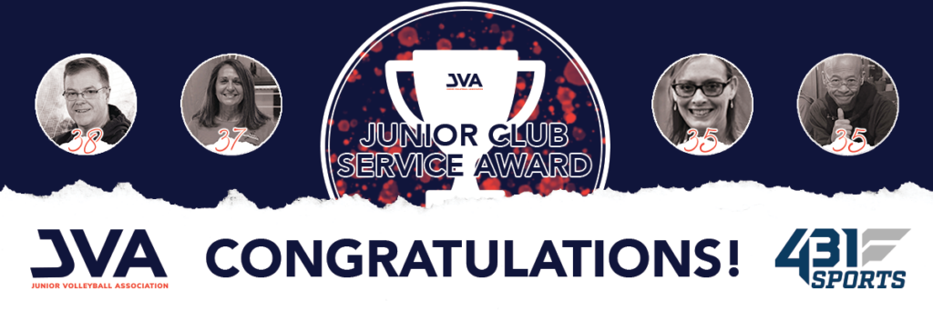 JVA Proudly Announces the Recipients of the 2023 JVA Junior Club Service Award