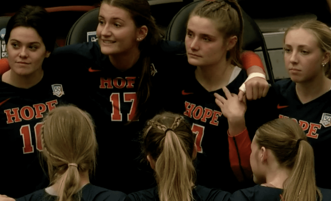 2023 DIII women's volleyball championship: Juniata vs Hope full replay